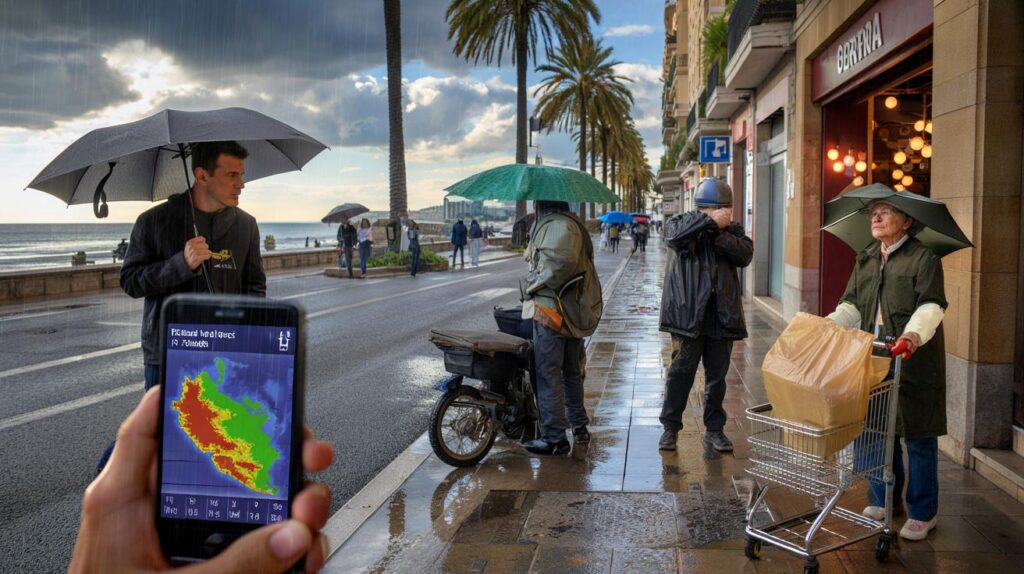 Aviso del METEOCAT para estas zonas de Cataluña: las horas a las que va a llover este viernes
