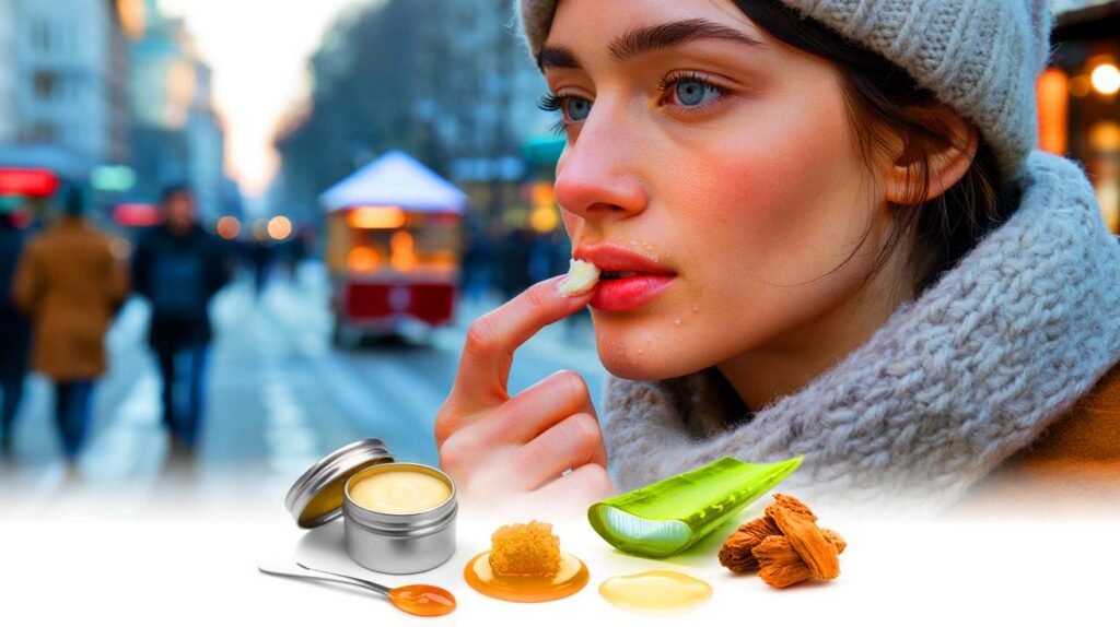 Cómo cuidar tus labios en invierno con ingredientes naturales