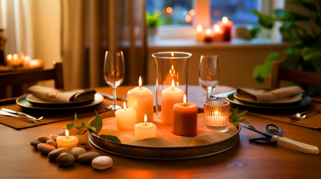 Cómo decorar con velas sin riesgo y lograr un ambiente romántico