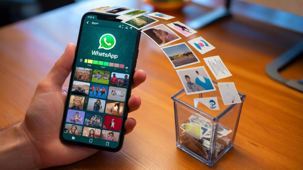 Cómo encontrar la basura de WhatsApp