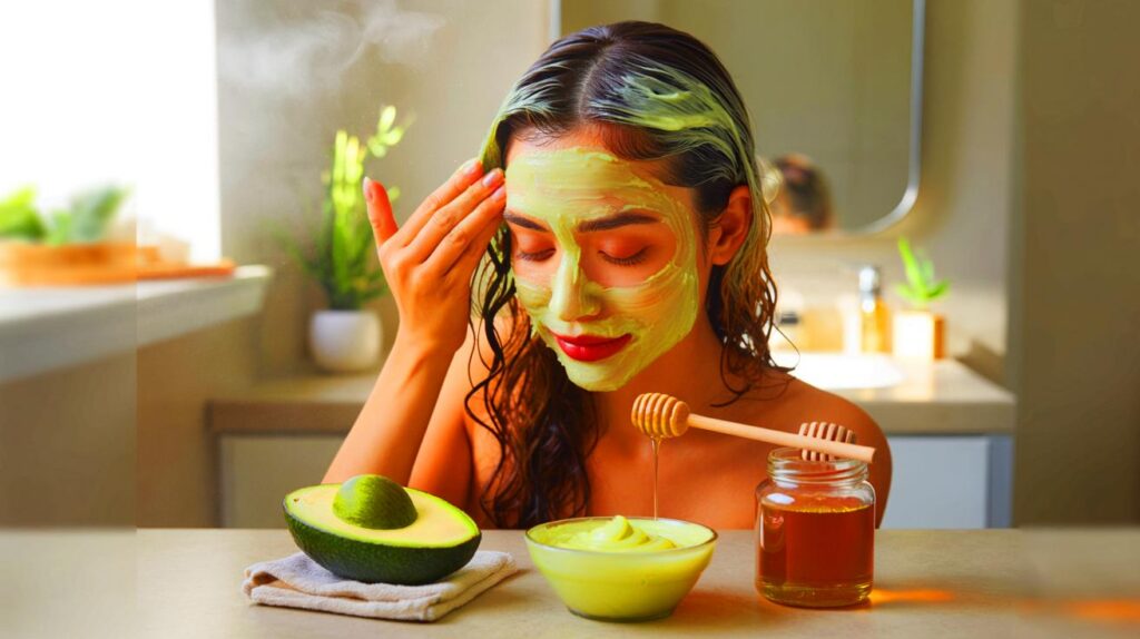 Cómo hacer una mascarilla capilar con aguacate y miel