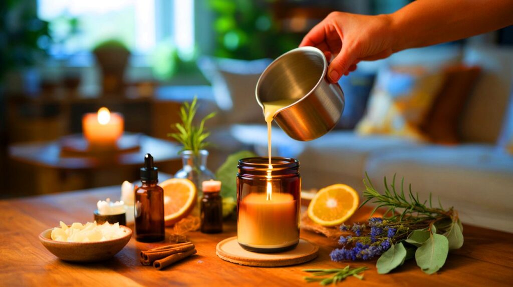 Cómo hacer velas aromáticas caseras con aceites esenciales