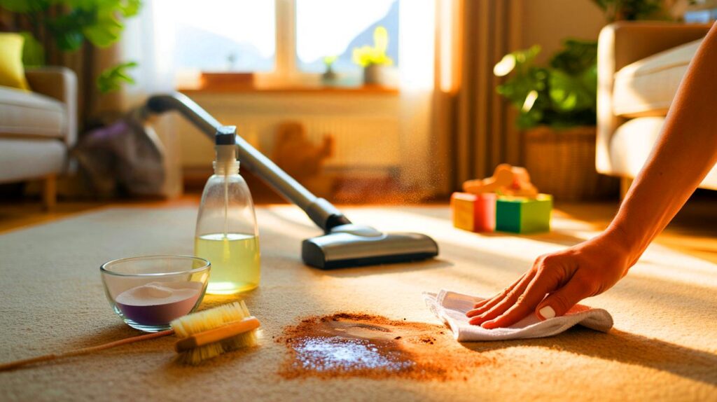 Cómo limpiar tu alfombra sin productos químicos
