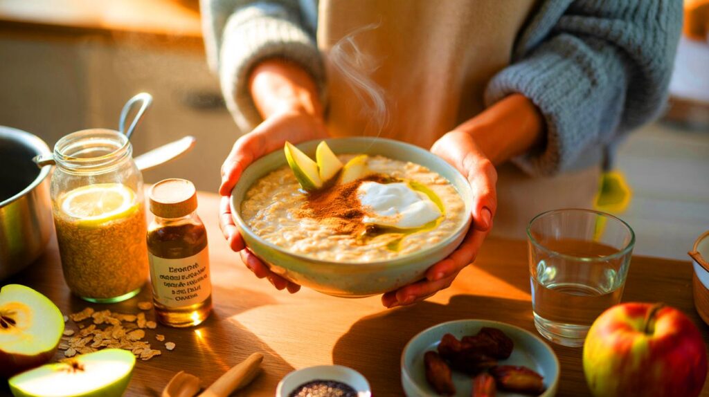 Cómo preparar un desayuno con avena que mejora tu digestión