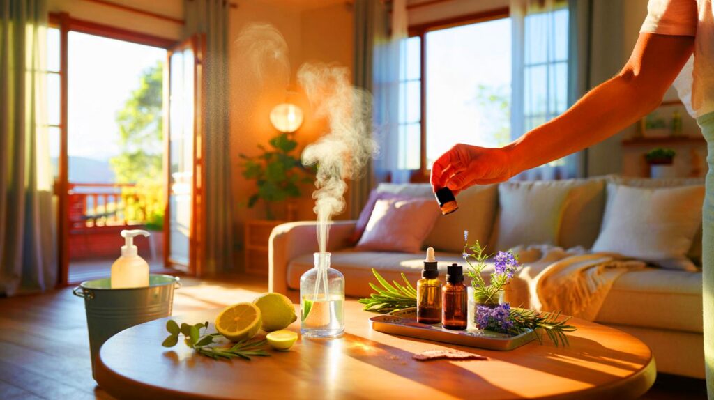Cómo usar aceites esenciales para limpiar la energía de tu hogar