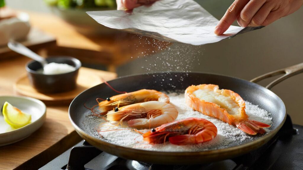 Deja de salar por encima" : el truco de Dani García para gambas a la plancha jugosas en casa