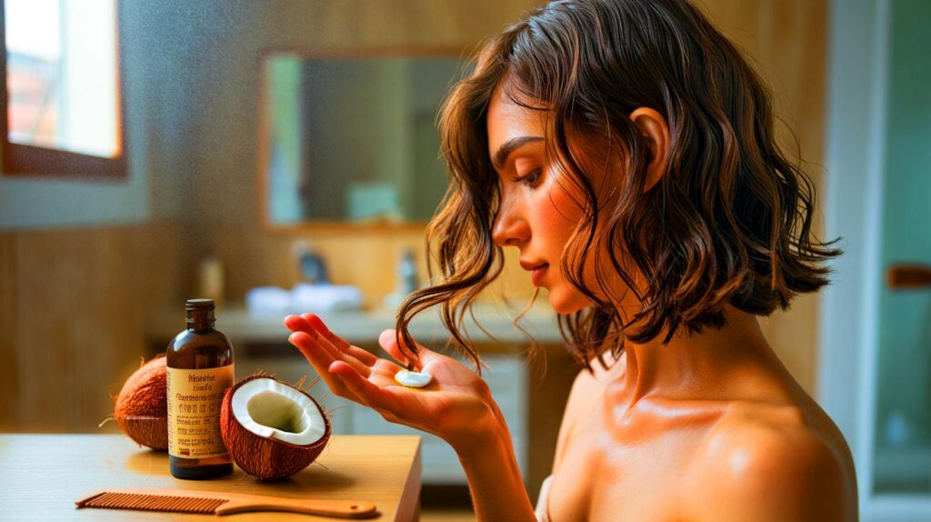 El aceite natural que repara el cabello dañado sin siliconas