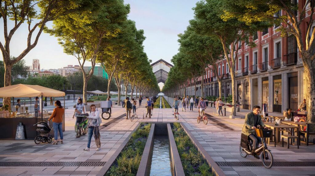 El barrio de Madrid que aspira a convertirse en la nueva zona de moda: 42.000 m2 y un plan municipal de 141 millones