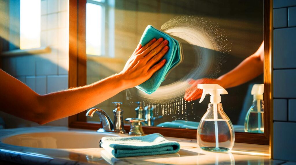 El truco de limpieza que deja tus espejos como nuevos