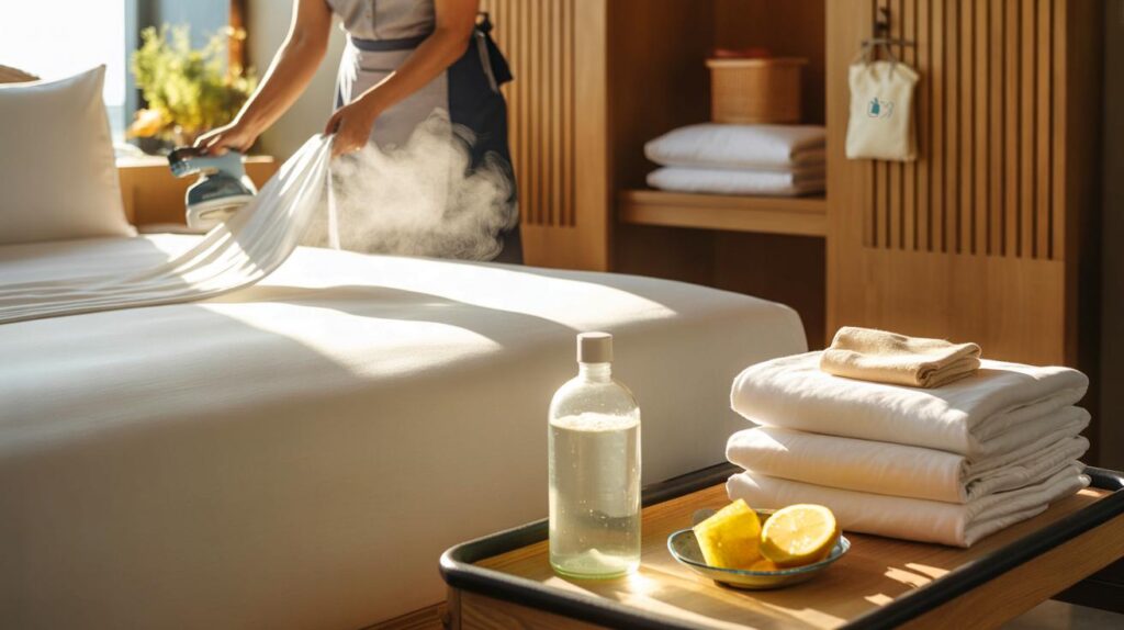 El truco de los hoteleros para que las sábanas huelan a limpio durante días