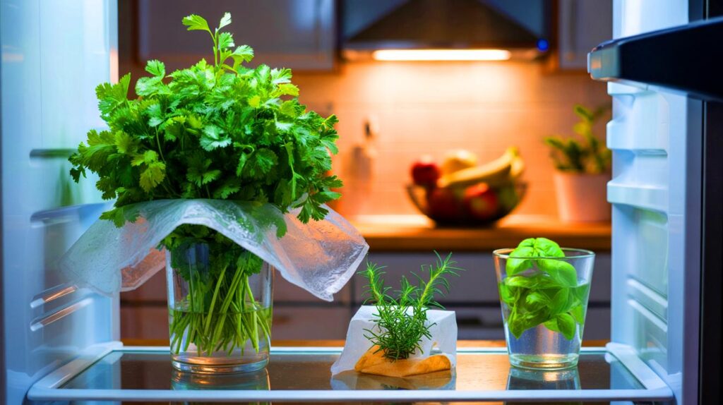 El truco para conservar las hierbas frescas durante más de una semana