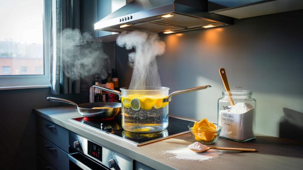 Ese olor no se va con ambientador" : el truco natural de 2 minutos que te salva la cocina en 2025