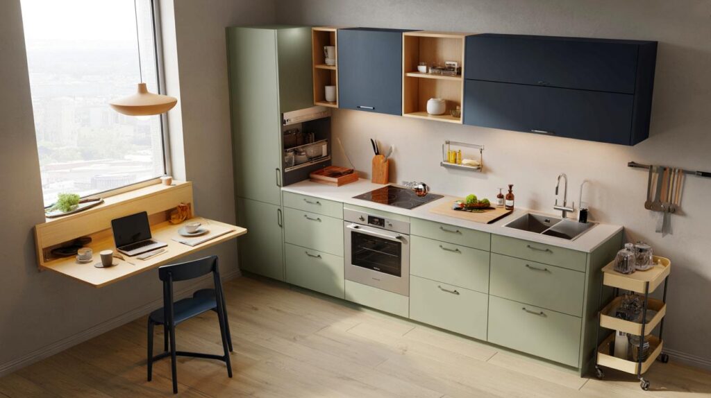 La isla ya no es la reina de la cocina": por qué muchos hogares abandonan encimeras e islas hoy