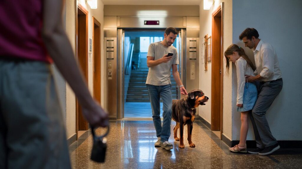 La Ley de Propiedad Horizontal lo confirma: si un vecino lleva al perro sin bozal en las zonas comunes, puedes apelar al artículo 7.2