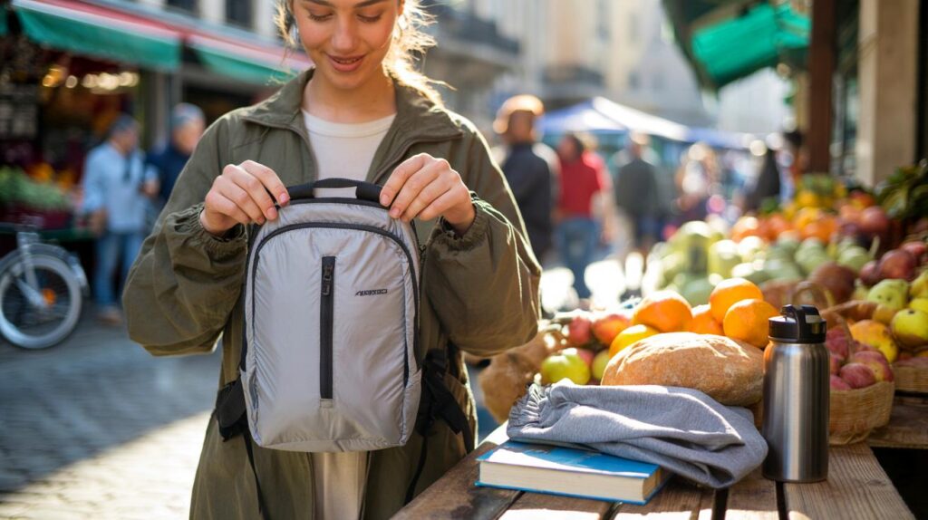 Llega a Decathlon una nueva mochila compacta por menos de 12 €: práctica para compras y escapadas