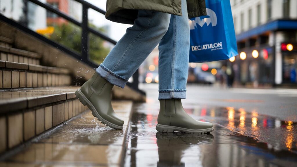 Llegan a Decathlon las botas impermeables ideales para llevar con vaqueros los días de frío y lluvia