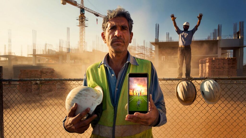 Mounir Nasraoui (39 años), padre de Lamine Yamal: “yo buscaba trabajo en la obra y no había, ahora claro que te lo dan porque la gente joven no quiere trabajar”