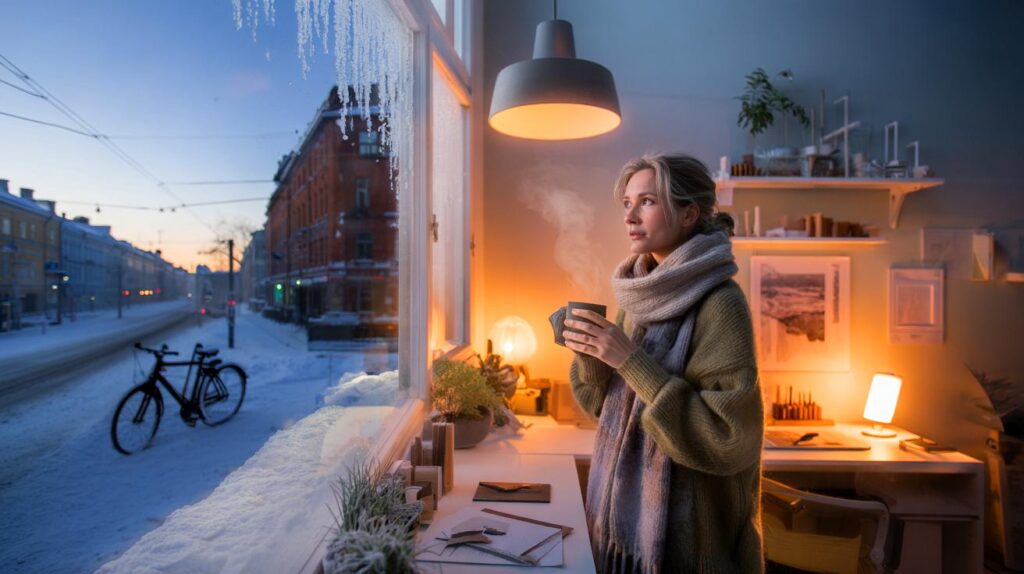 Nerea Bartolomé, arquitecta española en Finlandia: “El invierno es muy duro porque amanece a las 9:00 y anochece a las 15:30, entras a trabajar de noche y sales de noche. Todo pesa más, el país se frena”