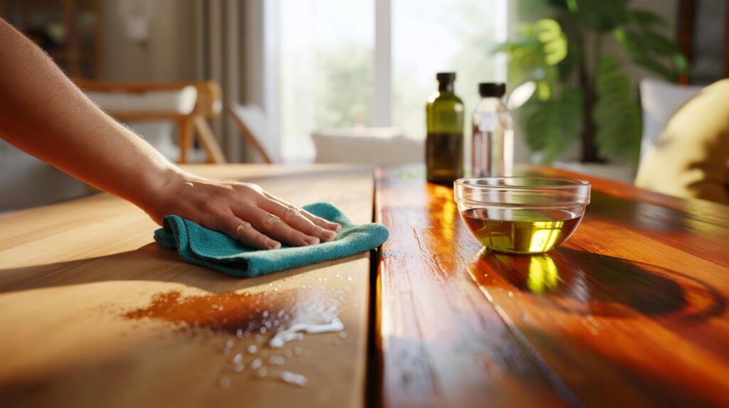 Ni cera ni abrillantador: 2 ingredientes y 5 minutos para que tus muebles vuelvan a brillar hoy