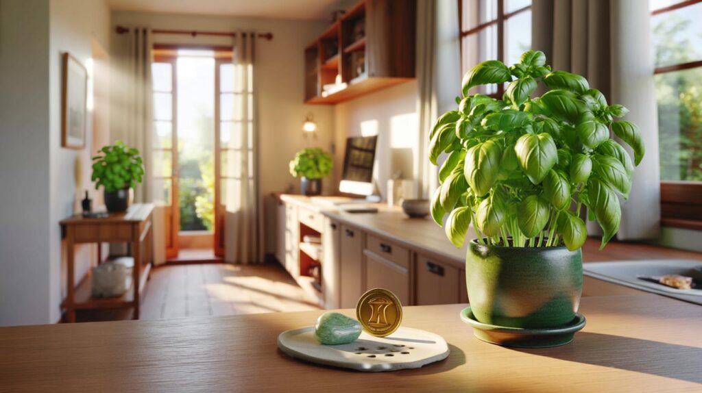 Ni en el salón ni en la terraza: 4 lugares que sí atraen suerte con albahaca, ¿cuál eliges tú?