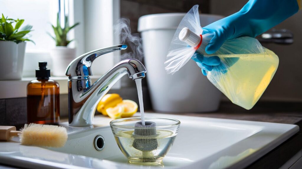 Ni vinagre, ni bicarbonato: la mejor forma de sacar la cal de las canillas y del inodoro