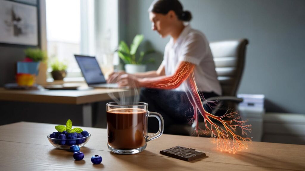 No me muevo mucho, pero cambié lo que como" : 695 mg de cacao antes de 2 horas, ¿sirve de verdad?