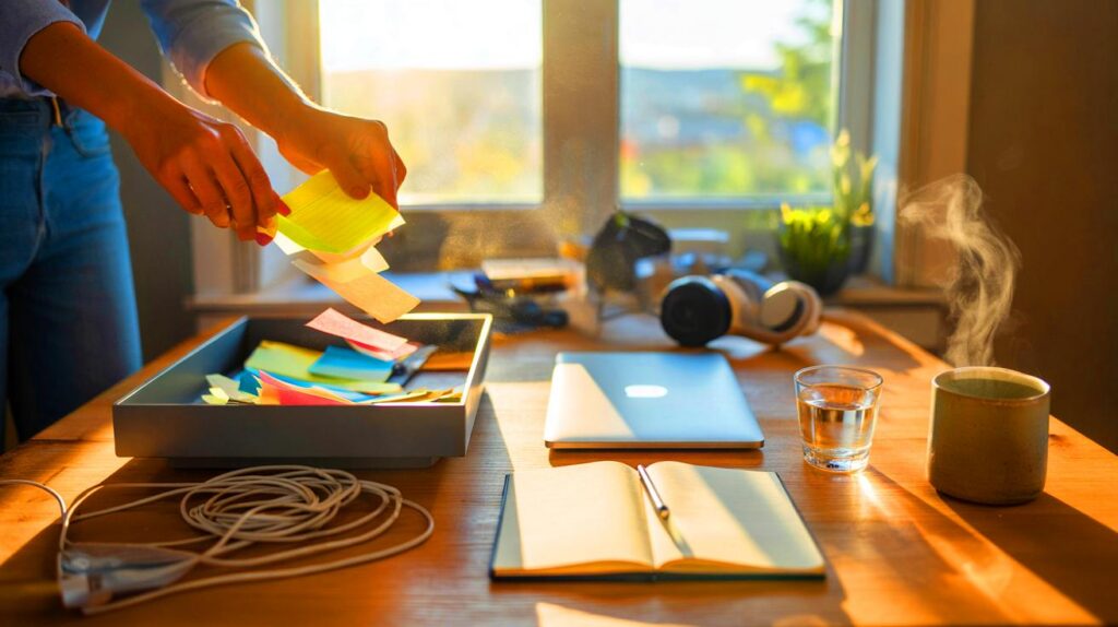 Ordenar tu escritorio por la mañana: el hábito que multiplica tu energía y enfoque