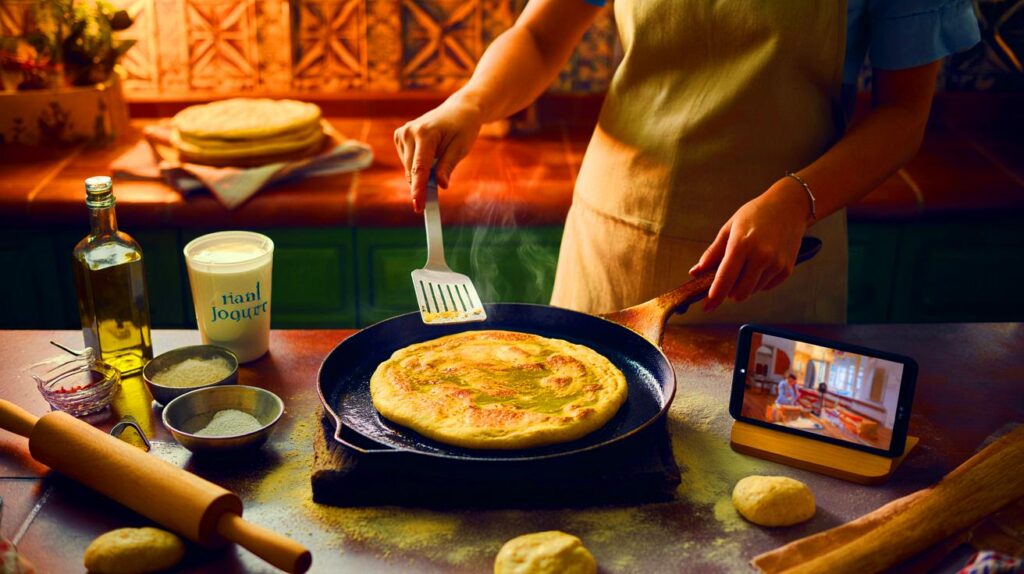 Pan sin levadura listo en minutos: la receta que se volvió viral entre las españolas