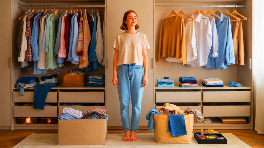 Por qué hacer limpieza de armario puede liberar tu mente