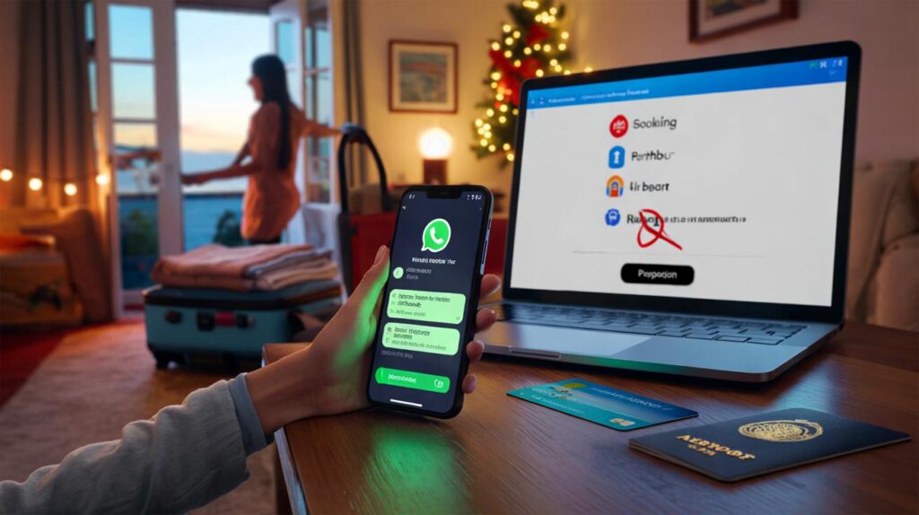 Reservé el hotel y me llegó un WhatsApp raro": ¿también te pasa antes de viajar este 2025?