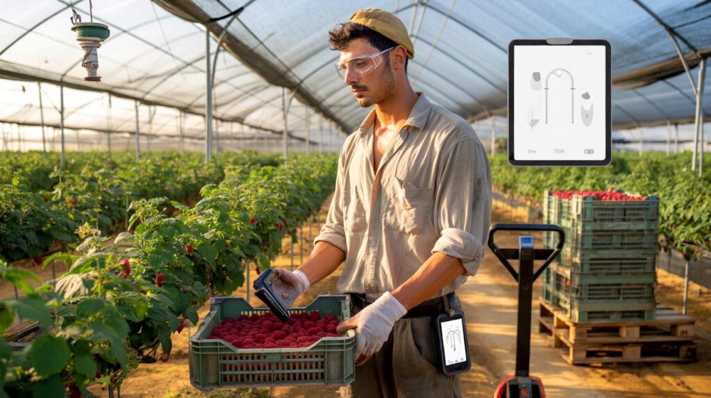 Sebastián, el joven que ha cambiado la albañilería por la agricultura: “En la obra ganas unos 1.500 euros, en el campo 2.500 sin ser tan duro físicamente”