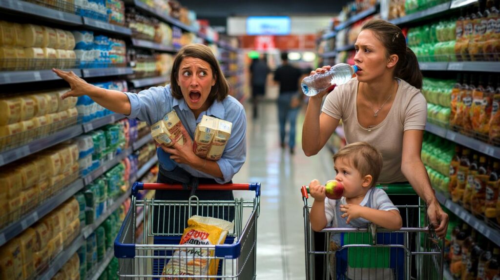 Si haces estas 3 cosas al comprar, te delatas: carrito en medio, quejas de 6 € y abrir agua