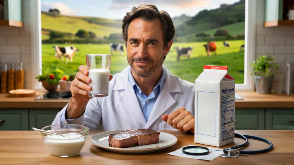 Si la leche fuera tan mala, yo estaría criando malvas" : ¿bebes en 2025 con miedo infundado?