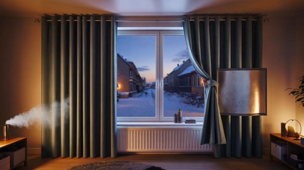 Si pagas 80 € al mes en gas, prueba esto: el truco alemán con cortinas térmicas que ahorra un 30%