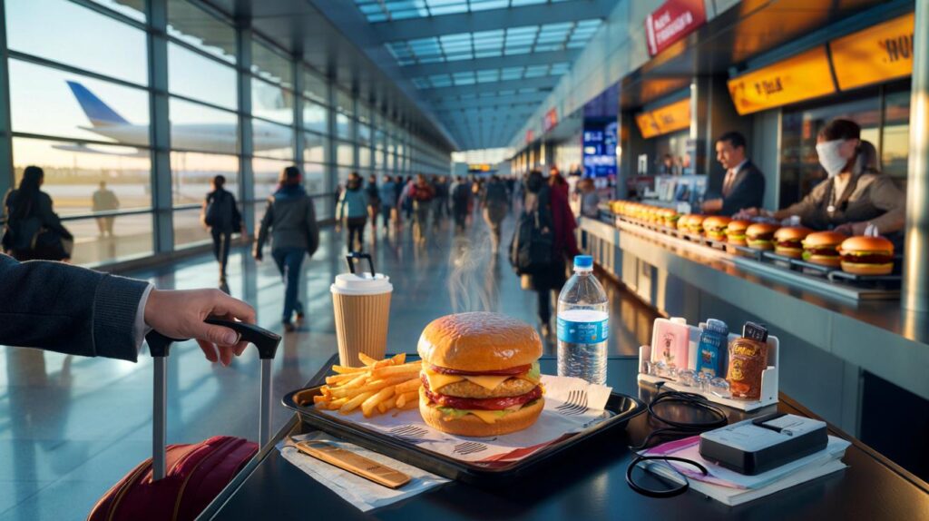 Si vuelas este mes, así gastas sin darte cuenta en Aena : 10 millones de hamburguesas, ¿y tú?