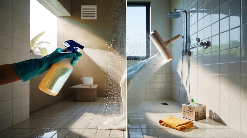 Siempre limpio y vuelve el moho" : el truco de los hoteles para dejar tu ducha como nueva en 2025