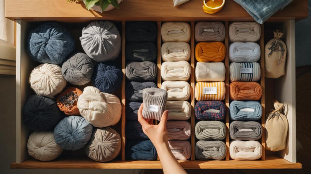 Siempre pierdo el par y el cajón es un caos" : el truco que usan miles para ordenarlo en 2025