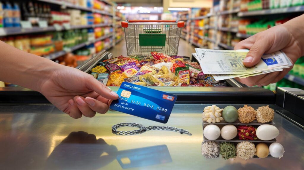 Siempre que pago con la tarjeta gasto más sin darme cuenta" : ¿te conviene usarla en el súper?