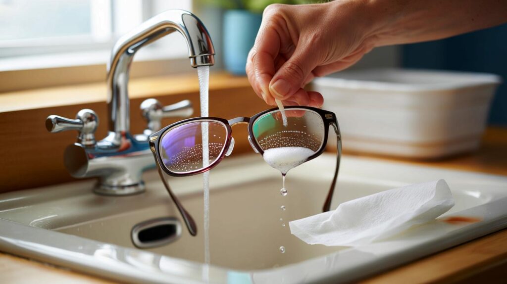 Siempre quedan rayas y grasa" : el truco viral para tus gafas sin toallitas ni microfibra y funciona