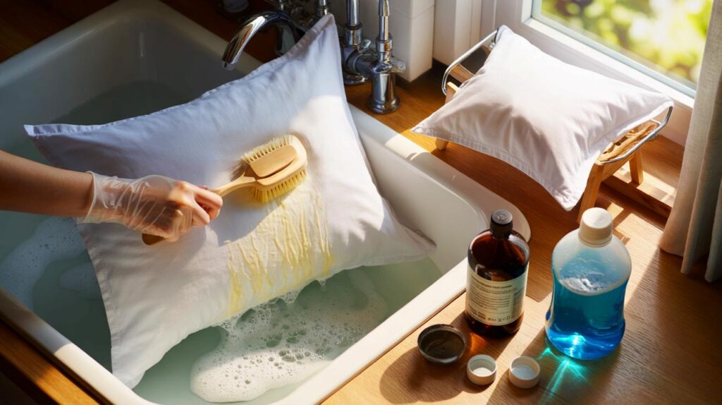 Tu madre tenía razón: 2 ingredientes y 15 minutos para que tus fundas vuelvan al blanco por 1,20 €