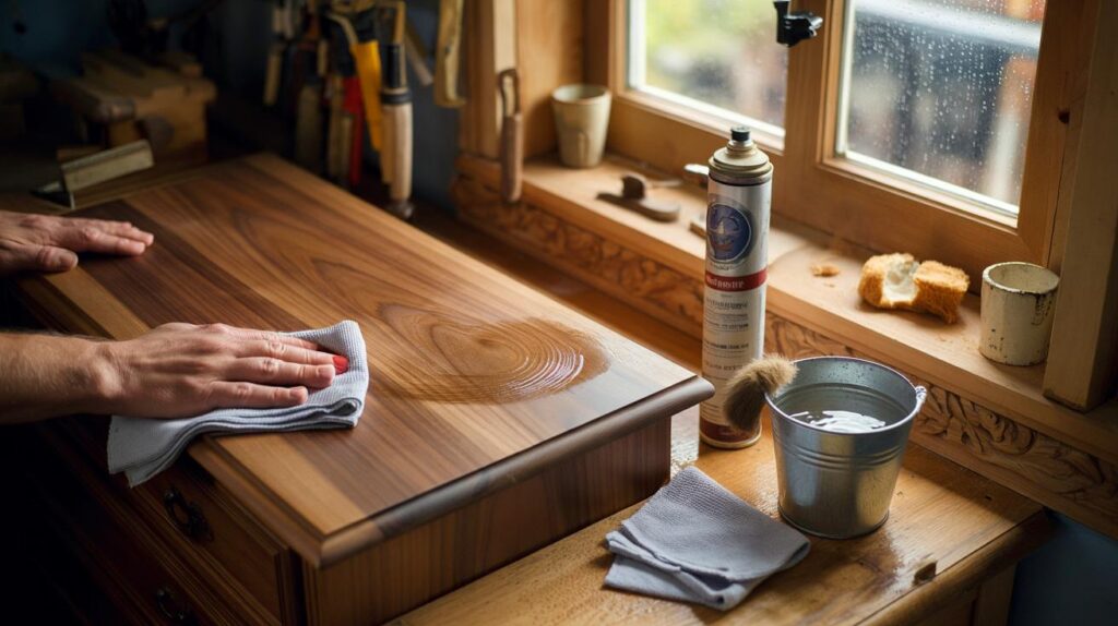 Un carpintero explica el truco para limpiar muebles de madera sin productos y sin dañarlos