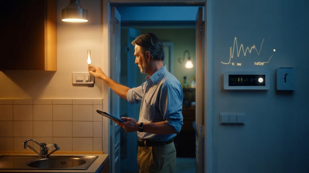 Un electricista aclara cuánta energía consume en verdad dejar las luces LED encendidas