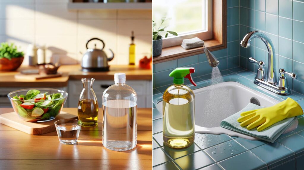 Vinagre blanco y vinagre de limpieza no son lo mismo: en qué se distinguen y cómo usarlos bien