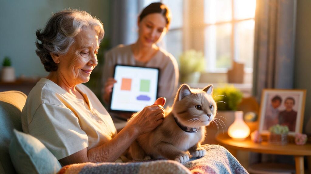 Ya no responde, pero vuelve a sonreír" : ¿robots mascota reducen ansiedad en alzhéimer? con datos