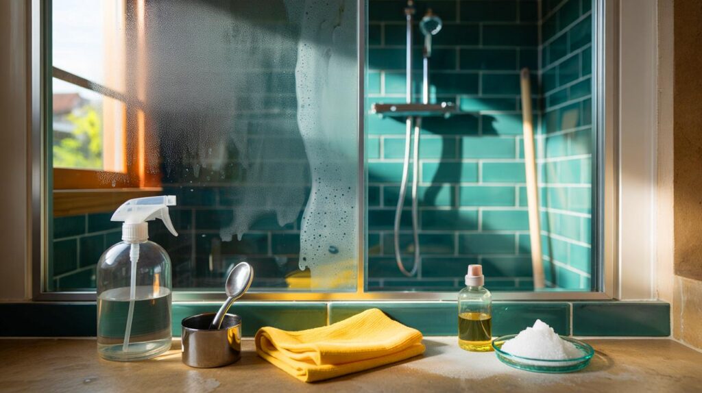 ¿Tu mampara sigue opaca? 500 ml de agua y 1 cucharadita de jabón: el truco que ya usan 8 de cada 10