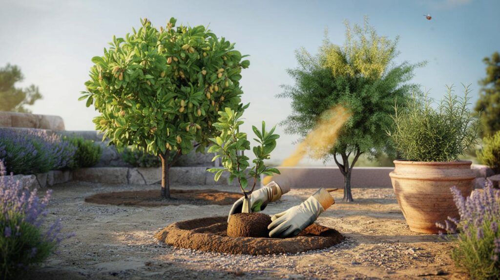 &iquest;De verdad puedo con mis dos manos?" : as&iacute; tendr&aacute;s un pistachero en tu jard&iacute;n sin cursos