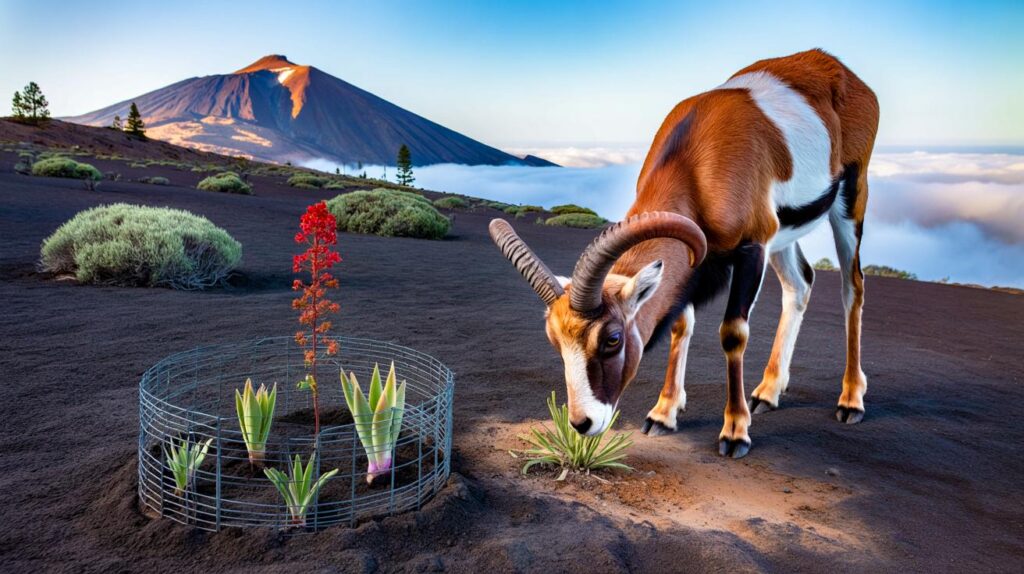 &iquest;Es solo una cabra?" : lo que te ocultan del invasor que arrasa Canarias y amenaza el paisaje