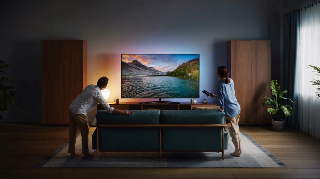 ¿Me estoy sentando demasiado cerca?" : la OCU fija la distancia para ver la tele y lo que haces mal