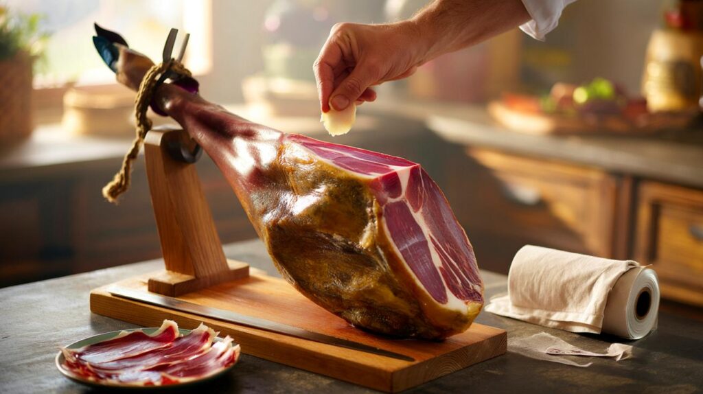 ¿Otra vez se te seca el jamón?" : el truco que usan los cortadores y que este 2025 puedes copiar