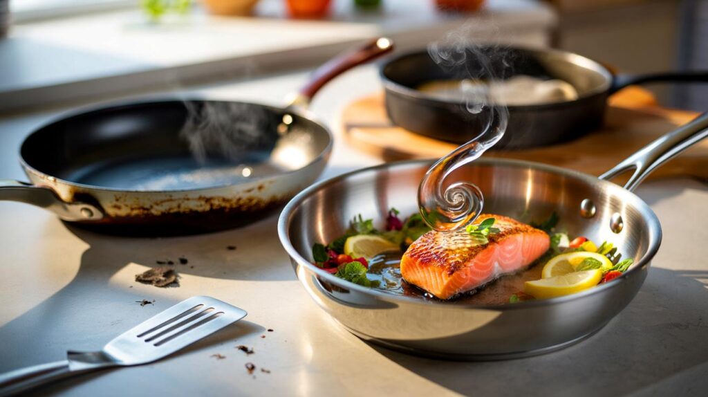 ¿Por qué tu sartén no dura nada?" : el material que te salvará de rasguños, humo y microplásticos